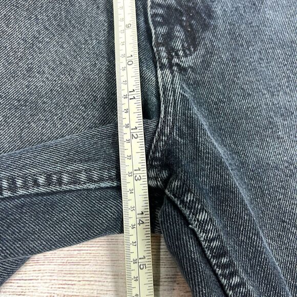 Vintage Anchor Blue Wide Leg Baggy Dark Wash Jeans Cropped Sz 39”x24.5” Men Y2K - Picture 13 of 14